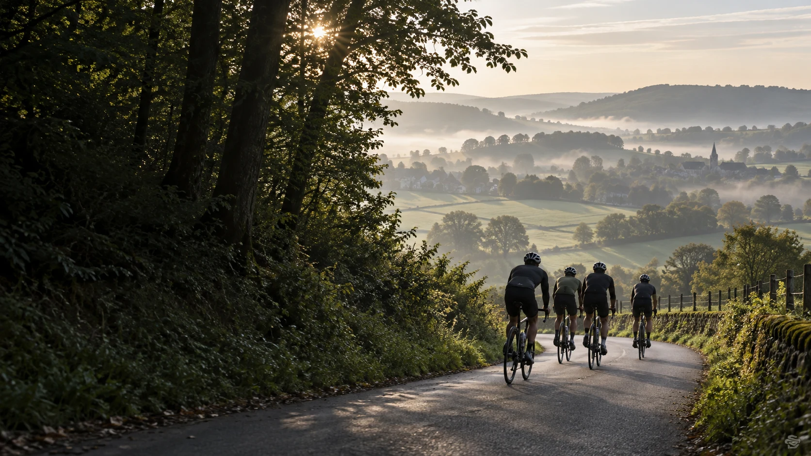 Samen fietsen in de bergen