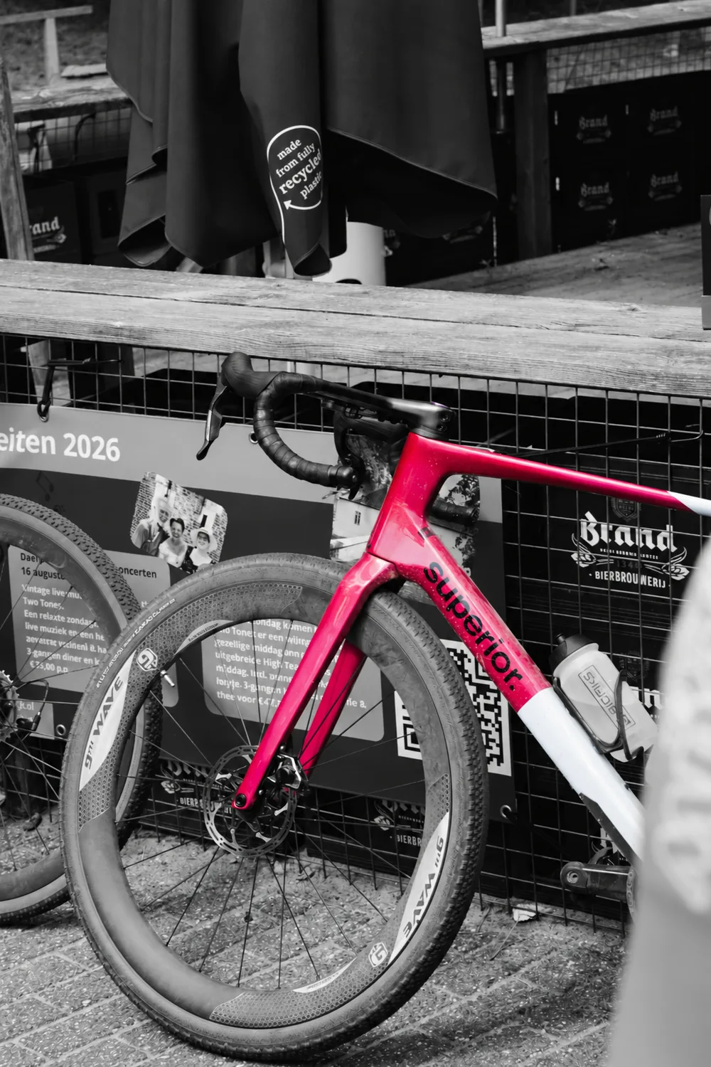 Superior racefiets van Bicifiks, klaar voor gebruik vanuit de sport