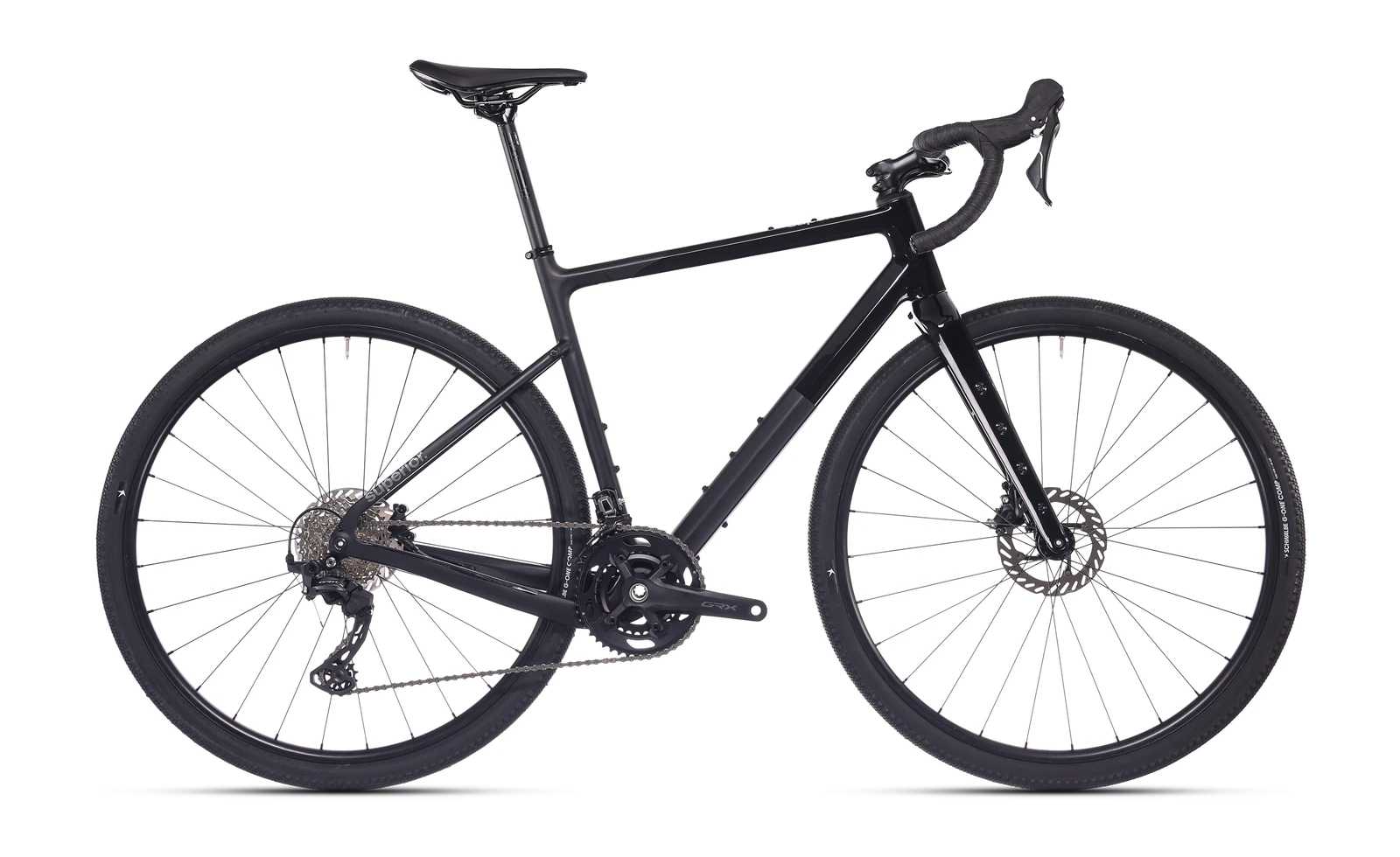Superior GA 9.3 adventure gravelbike in Gloss Black