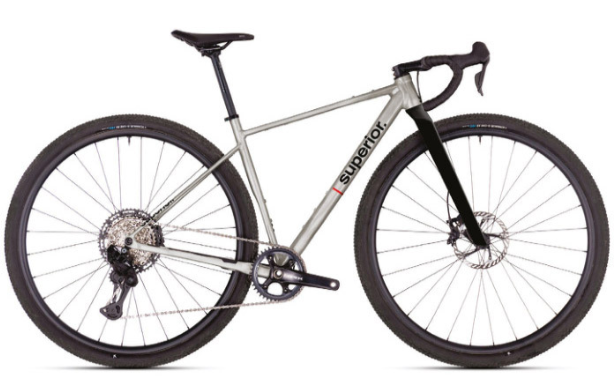 Superior XR 6.5 GRA 32 inch gravelbike in zijaanzicht
