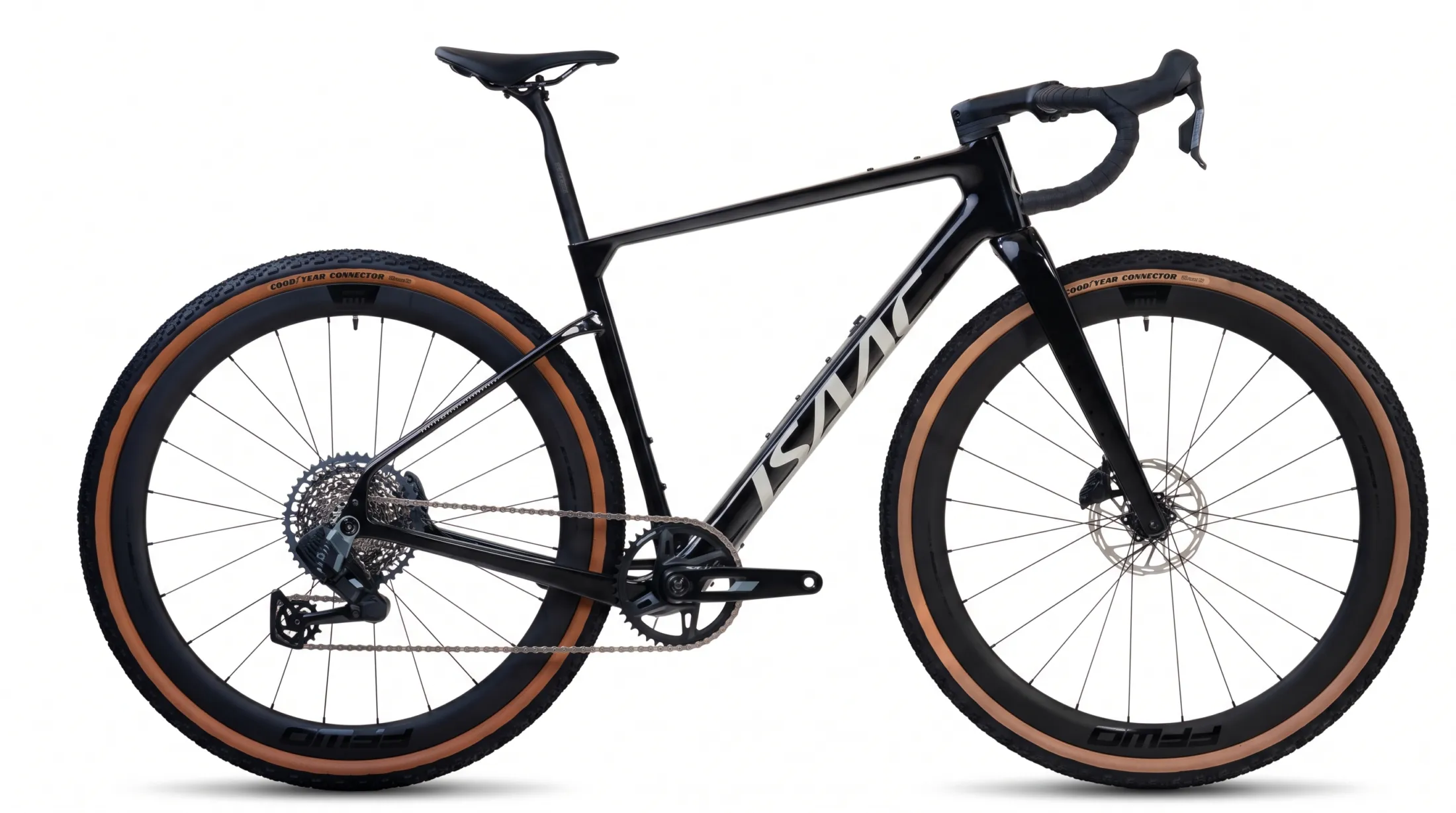 Isaac Torus gravelbike in Stellar Black